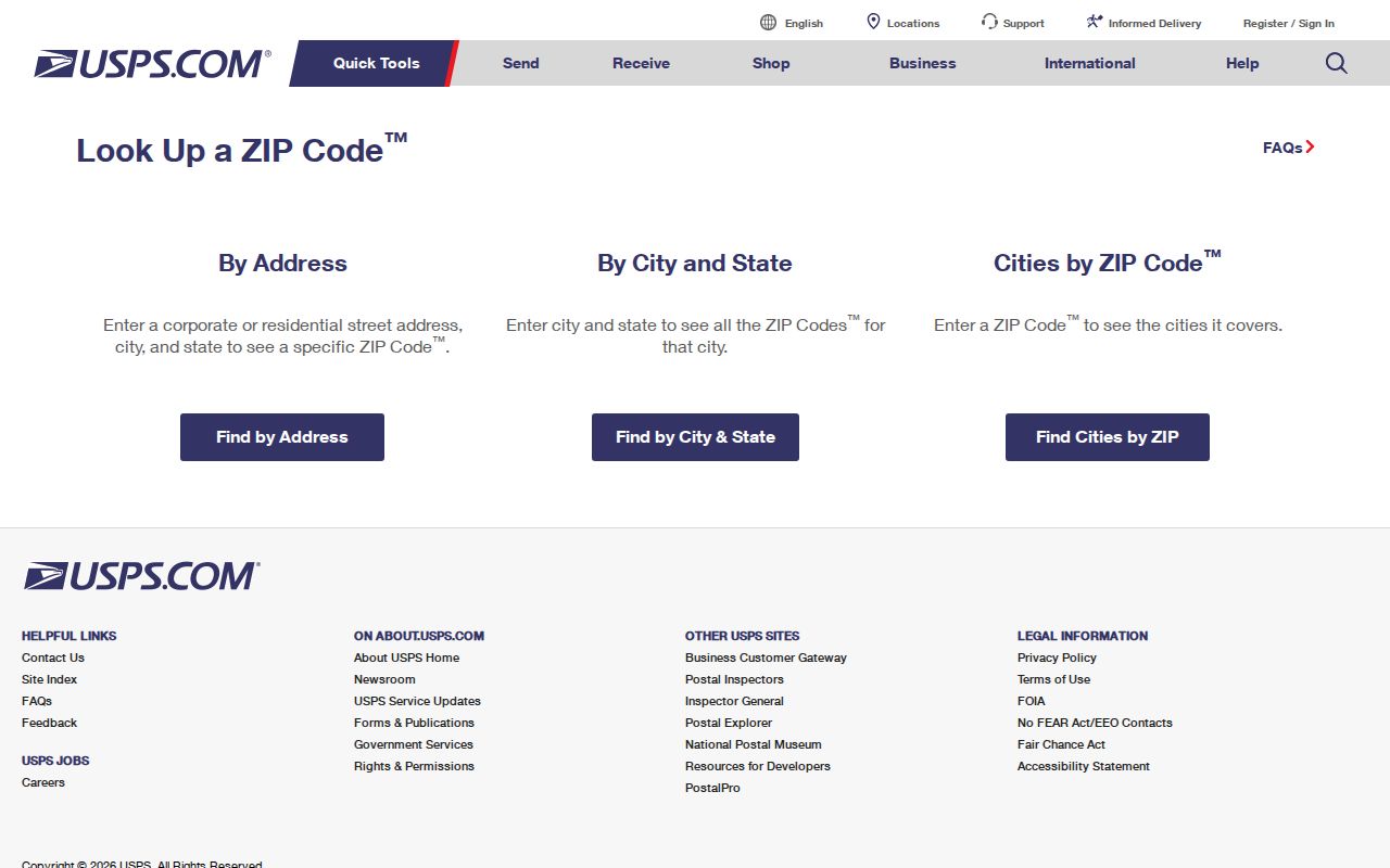 Cudahy ZIP code directory USPS address and ZIP verification